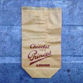 vintage paper bag wrapping 1950 1960 prince princes st etienne street old antique