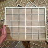 casier tiroir petit ancien en bois vintage impression casse échantillon 1970 imprimeur
