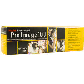 Kodak pro image couleur film 100 iso portrait 135 35mm pro pack 5