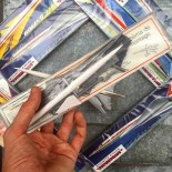 maquette d'avion avion lockheed 200 tupolev 144 boeing 733 vintage ancien plastique 1980 modèle réduit