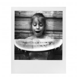 pellicule polaroid originals film impossible project 600 noir et blanc bord blanc