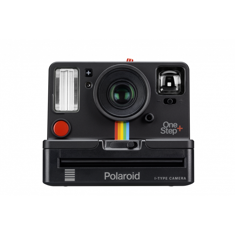 polaroid originals one step plus bluetooth instant camera vintage black graphite pola