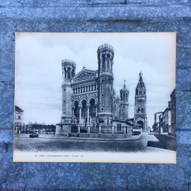 monumental card basilic fourviere 1930