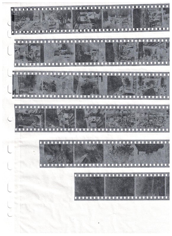 rangement négatif positif pochette film argentique 35mm pergamine cristal feuille