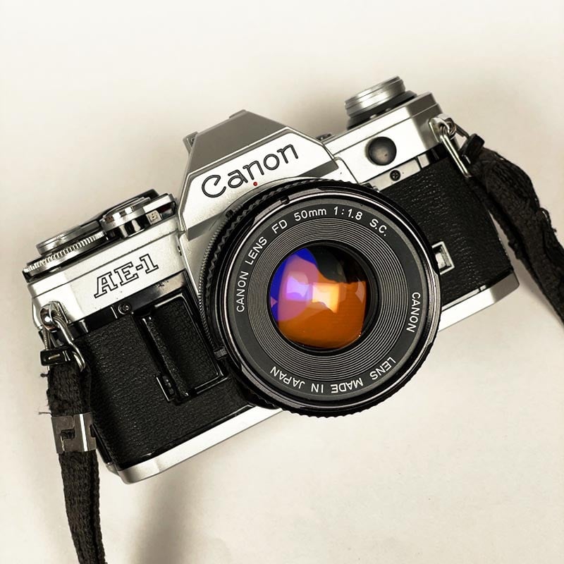 Canon AE-1 & 50mm 1.8 S.C
