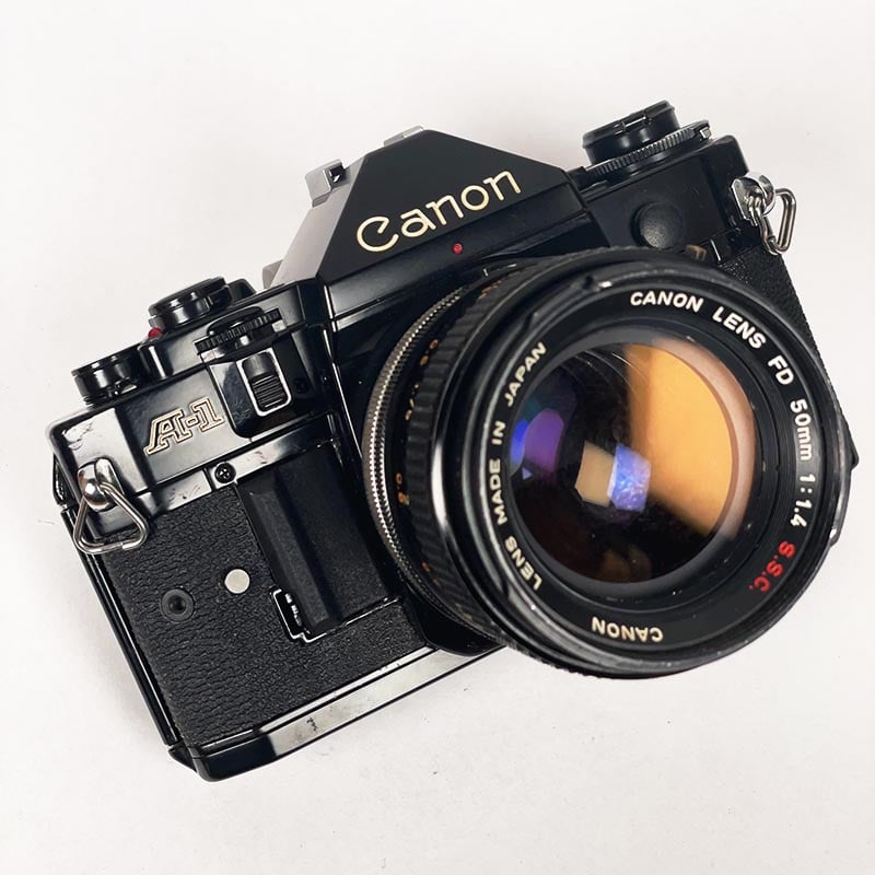 Canon A-1 & 50mm 1.4 S.S.C
