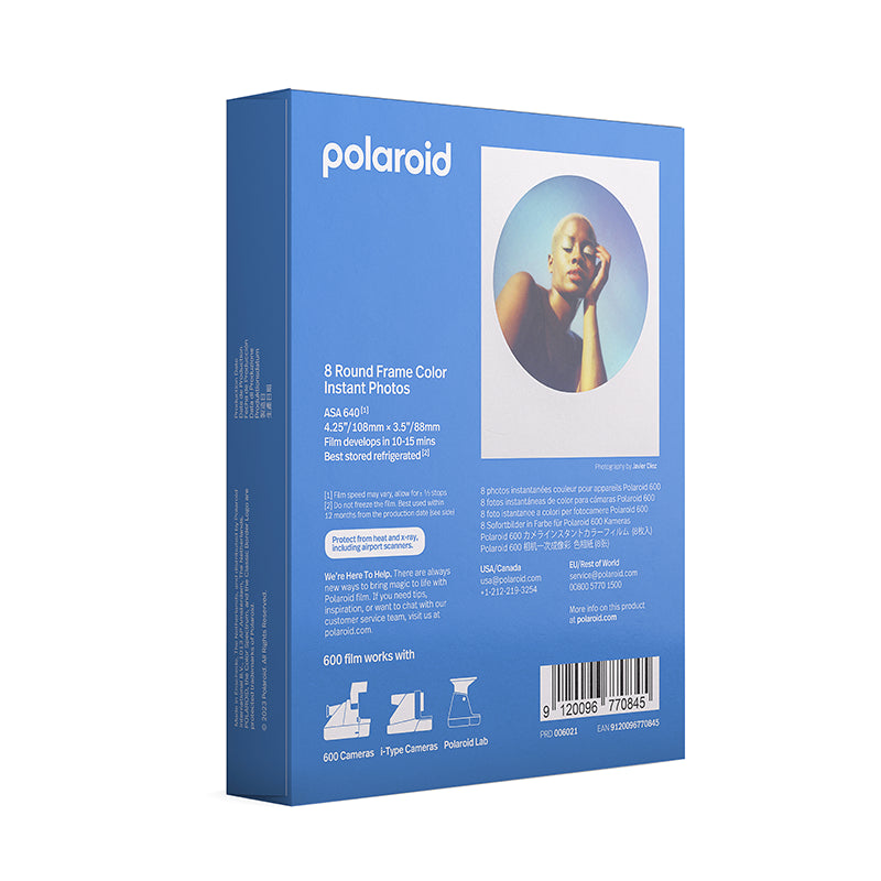 Polaroid 600 Round frame bord rond edition photo instantanée film