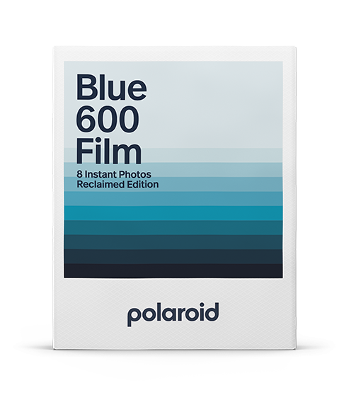 Polaroid Reclaimed blue edition pellicule instantanée photographie argentique bleu film