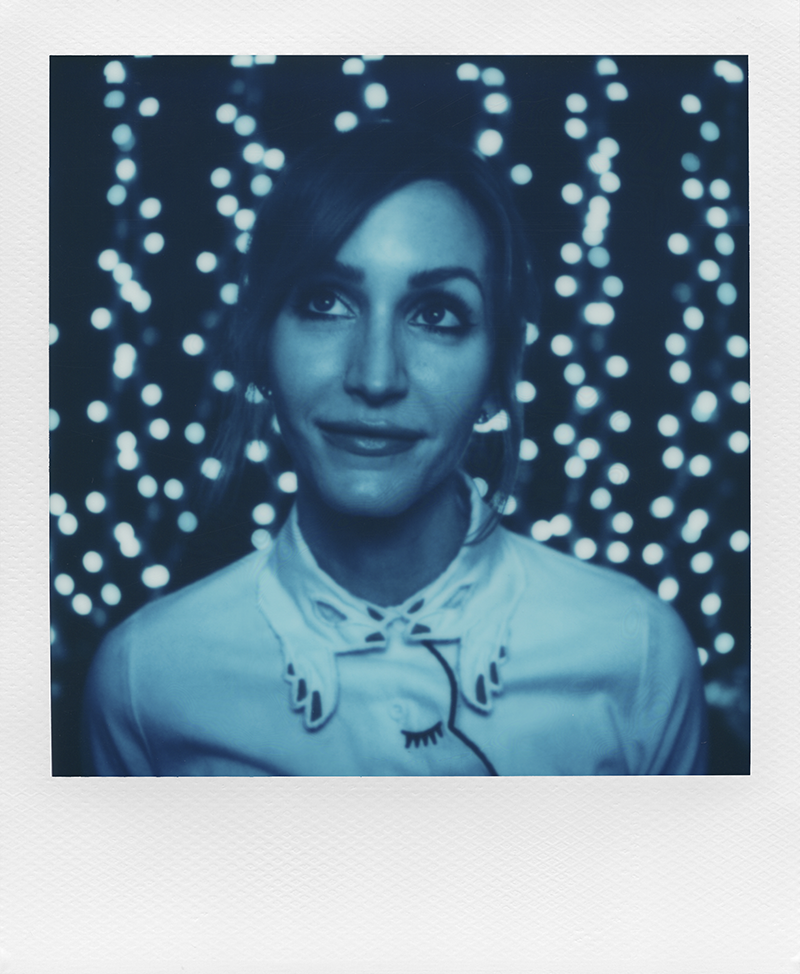 Polaroid Reclaimed blue edition pellicule instantanée photographie argentique bleu film