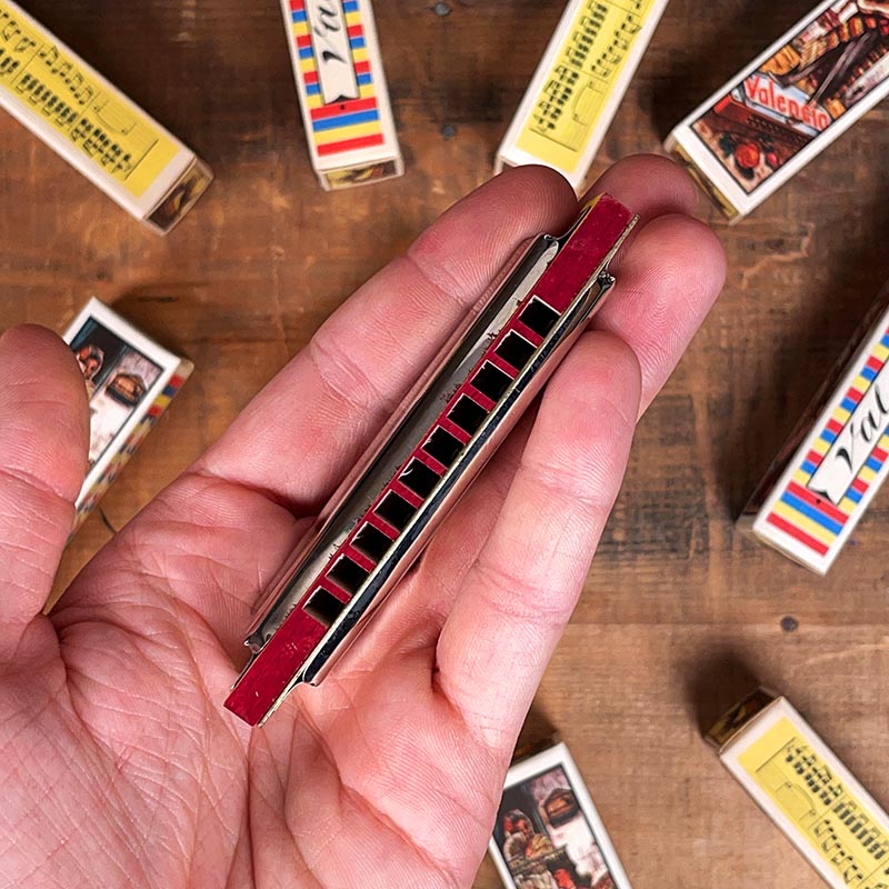 petit harmonica valencia germany us zone allemagne occupée vintage ancien 1945 1940 1949