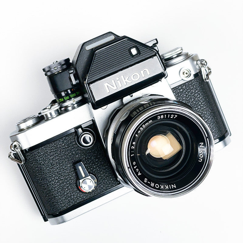 nikon f2 prisme DP2 et objectif nikkor s 35mm f2.8