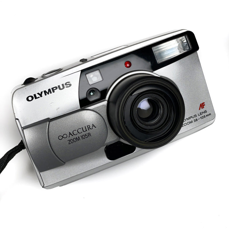 olympus zoom accura 105R point and shoot compact photo photographie argentique ancien vintage pellicule film 135 24x3 35mm 38-105mm