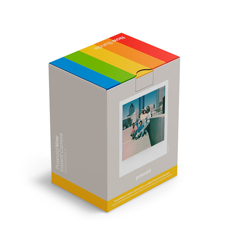 Polaroid Now generation 3 everything box starter pack de départ pellicule instantanée couleur appareil photo kit
