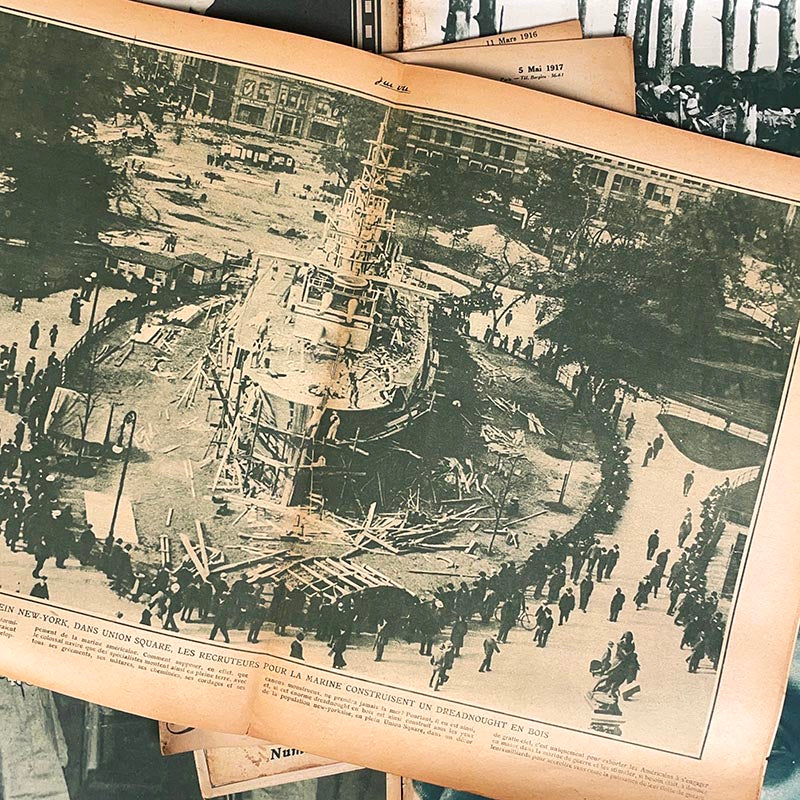 journal j'ai vu premiere guerre mondiale photographie ancien vintage exemplaire numéro 1914 1918