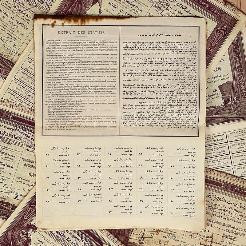 Balia-Karaidin Mines Share 1904