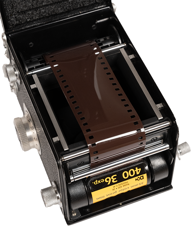 adaptateur 35mm vers 120 pour appareil moyen format