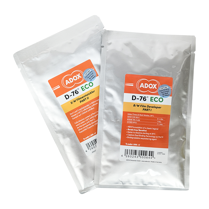 adox D76 eco révélateur chimie pellicule développement noir et blanc poudre 120 135 35mm film argentique photo photographie
