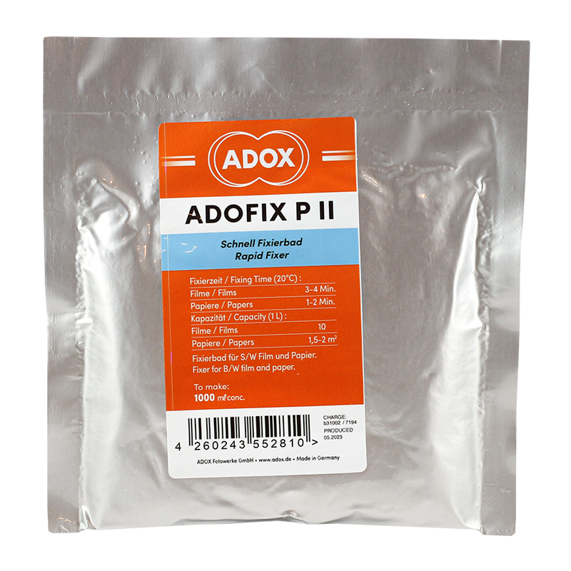Adofix adox fixateur poudre rapide chimie 1l liquide film et papier noir et blanc photographie argentique