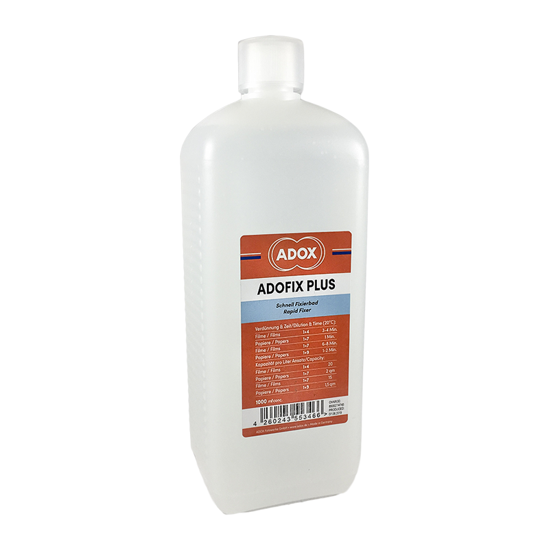 Adofix adox fixateur liquide rapide chimie 1l liquide bouteille film et papier