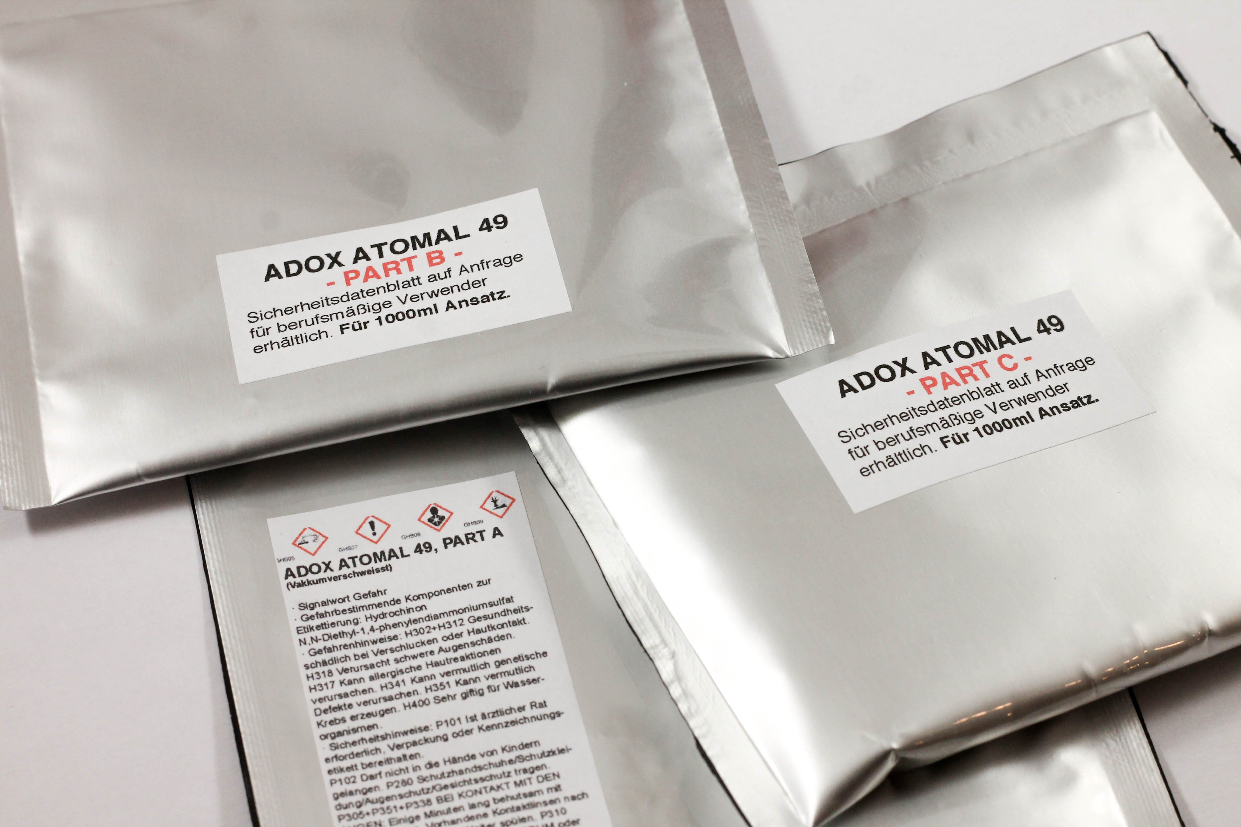 adox atomal 49 poudre révélateur film noir et blanc ultrafin grain argentique 1000ml