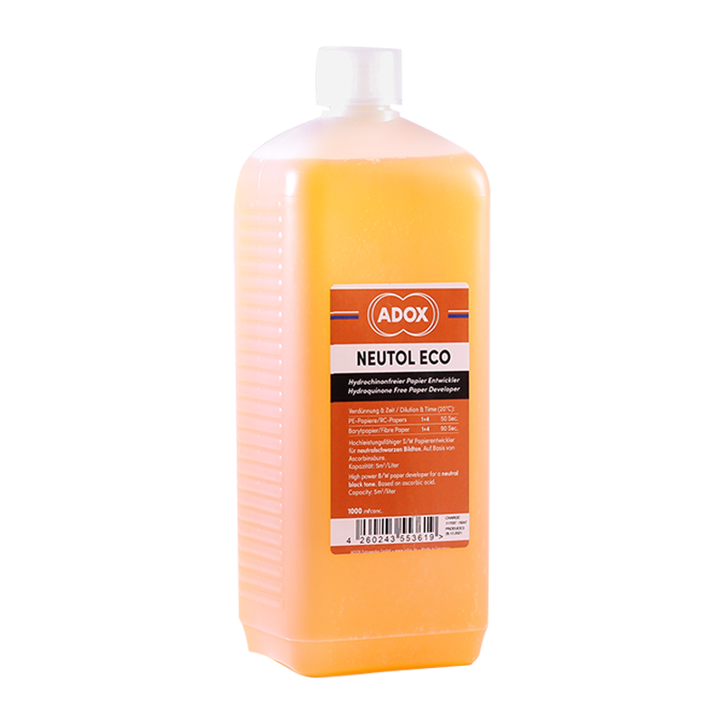 adox neutol 1 litre liquide eco écologique sans hydroquinone révélateur papier noir et blanc argentique