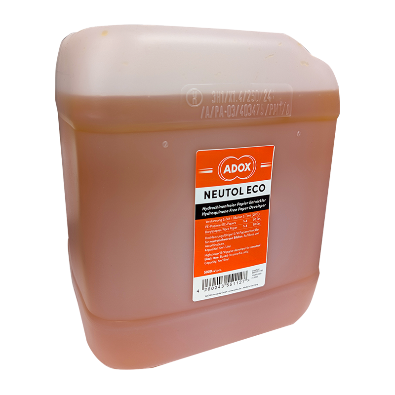 adox neutol eco 5L neutre développeur papier tirage noir et blanc liquide chimie développement argentique sans hydroquinone