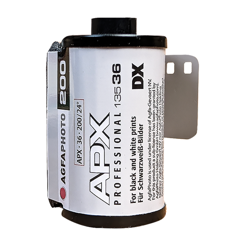 agfa apx 200 noir et blanc pellicule argentique photo photographie 135 35mm 24x36 dx film