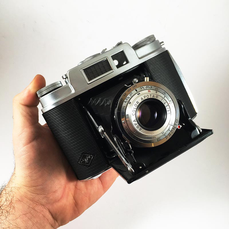 Agfa Isolette L & Apotar 85mm 4.5