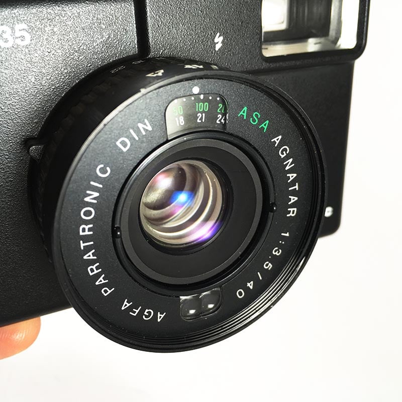 Agfa Optima Sensor 335 & Agnatar 40mm 3.5 Box