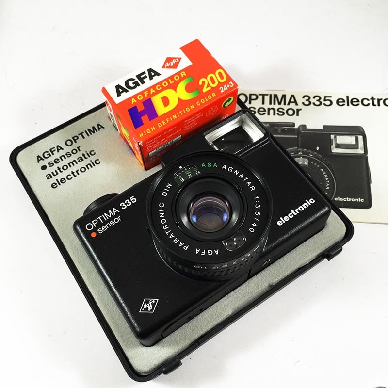 Agfa Optima Sensor 335 & Agnatar 40mm 3.5 Box