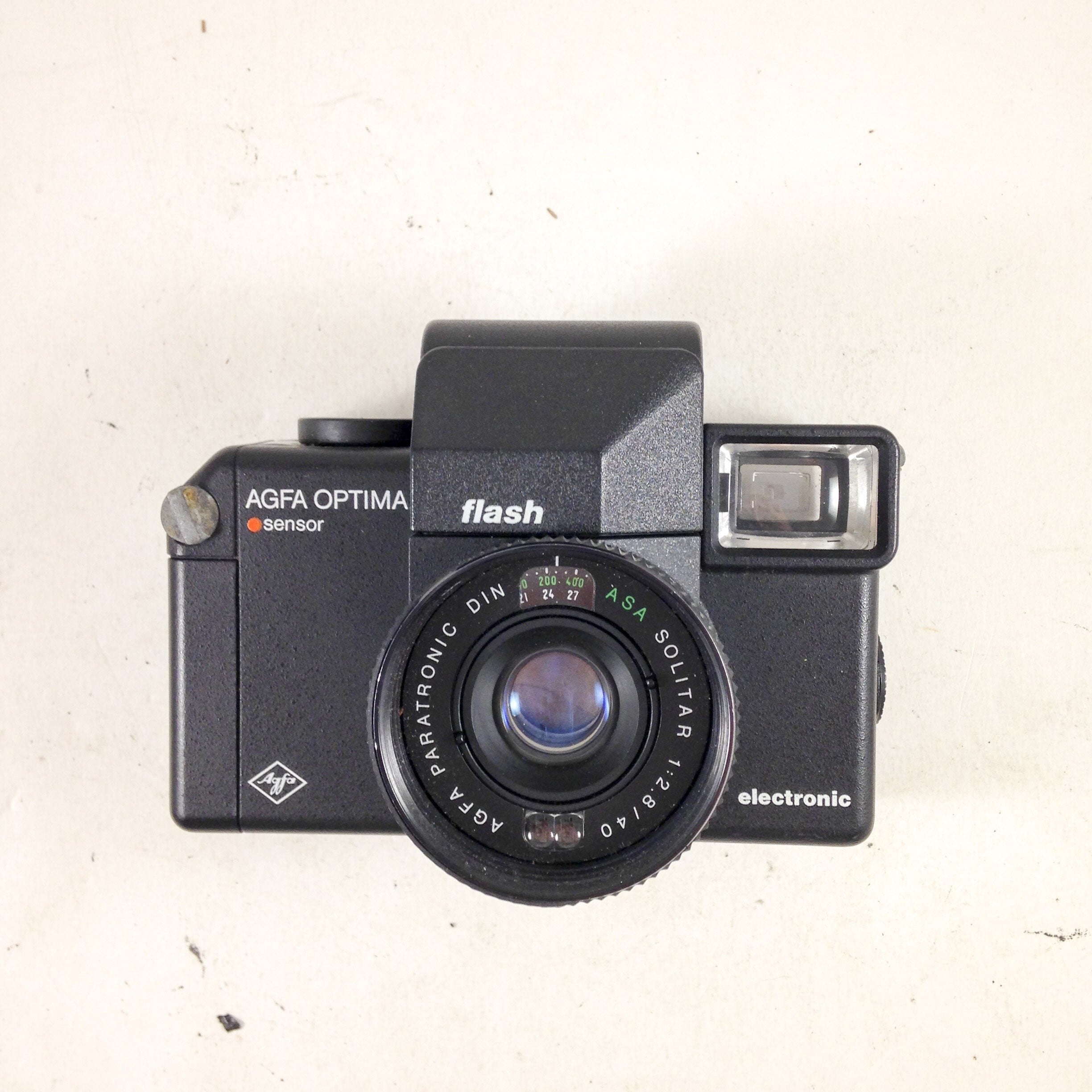 Agfa Optima Sensor Flash & Solitar 40mm 2.8