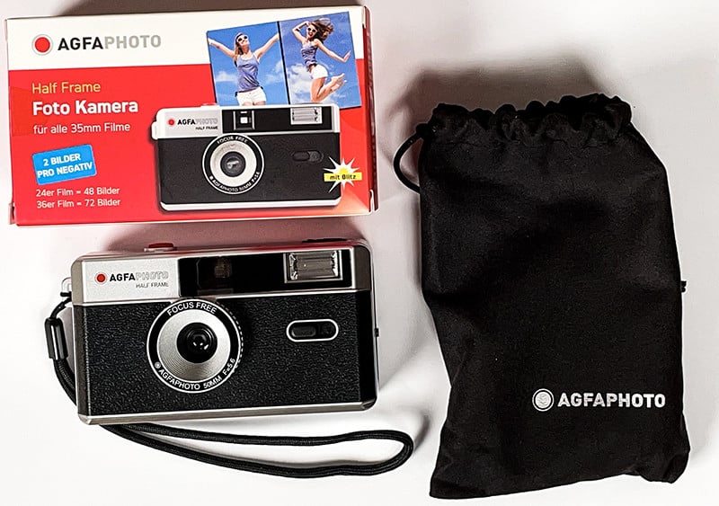 Agfa Réutilisable Demi Format 35mm Noir