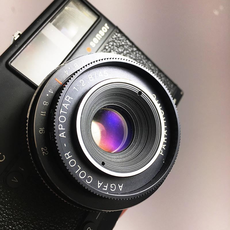 Agfa Selectronic Sensor & Apotar 45mm 2.8