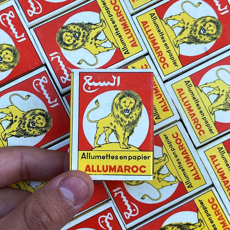 Allumaroc Paper Matches 1950
