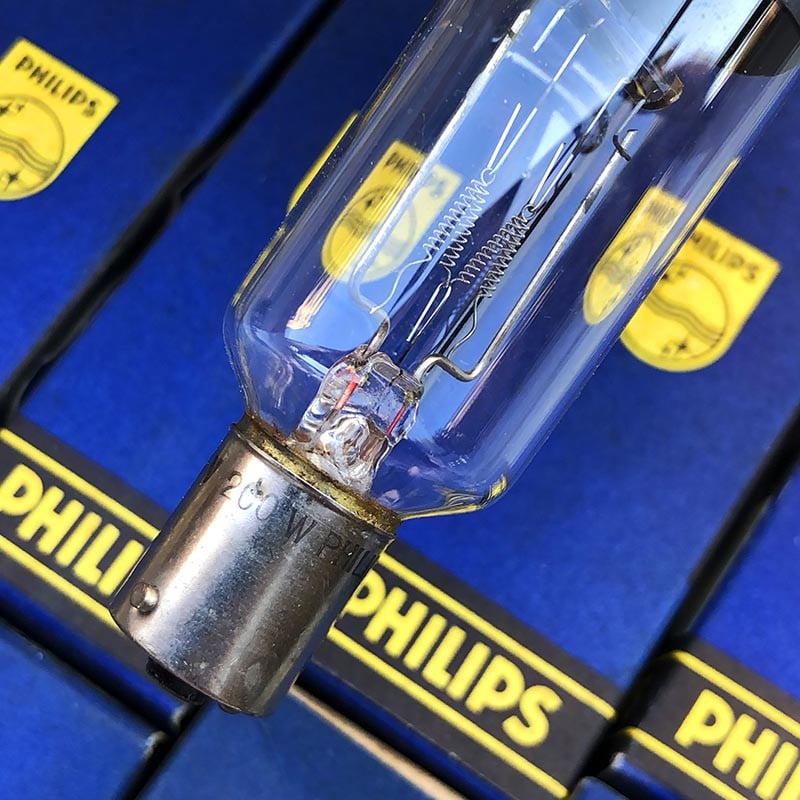 Philips Narrow Film Projector Lamp 1950