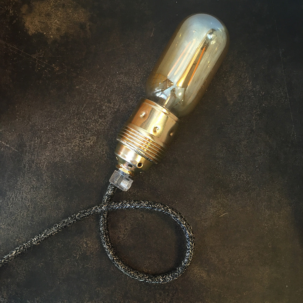 cable electrique couleur fil textile vintage tissu anthracite rond coloré lumiere lampe