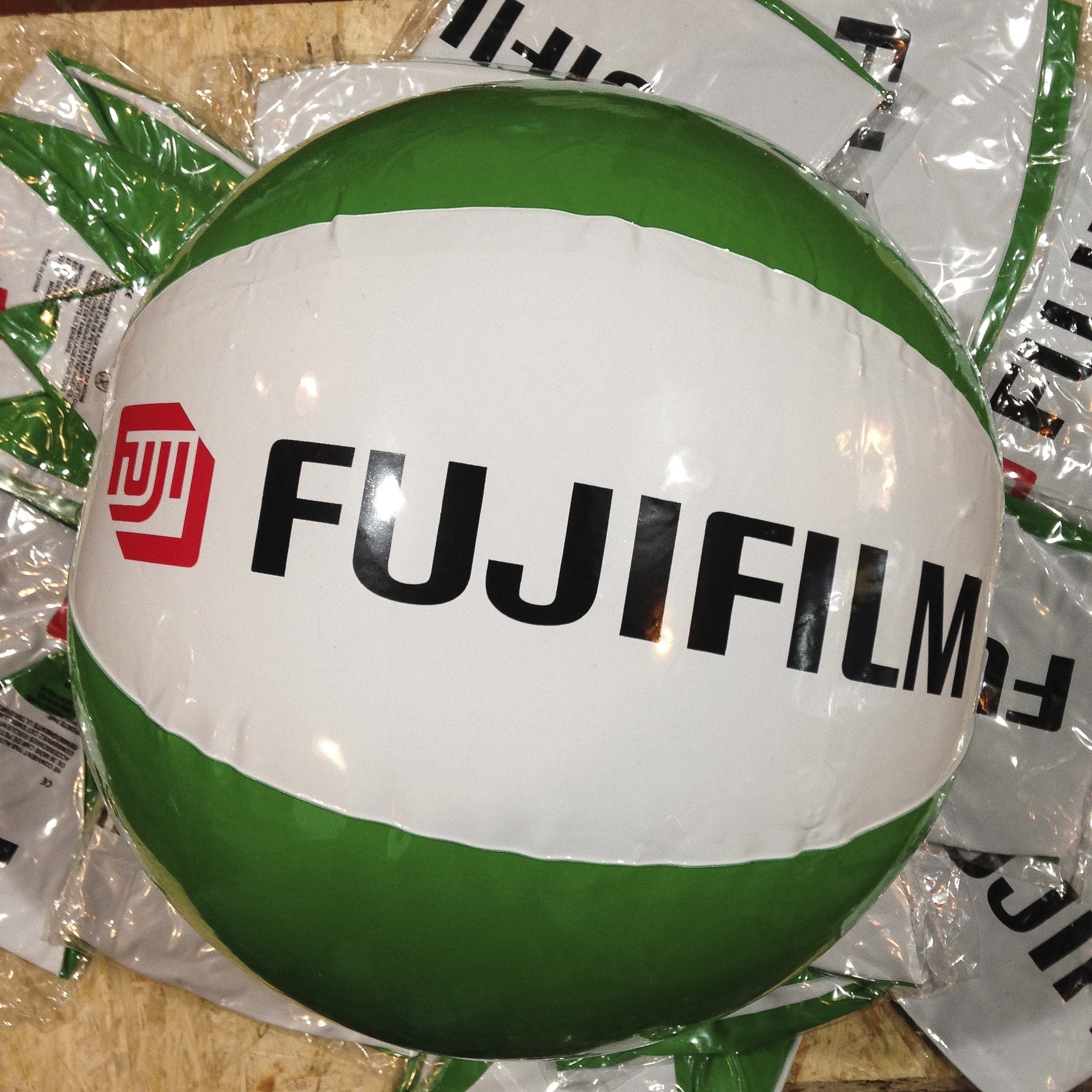 fujifilm ballon pub publicitaire plage ancien vintage fuji photo magasin 1990