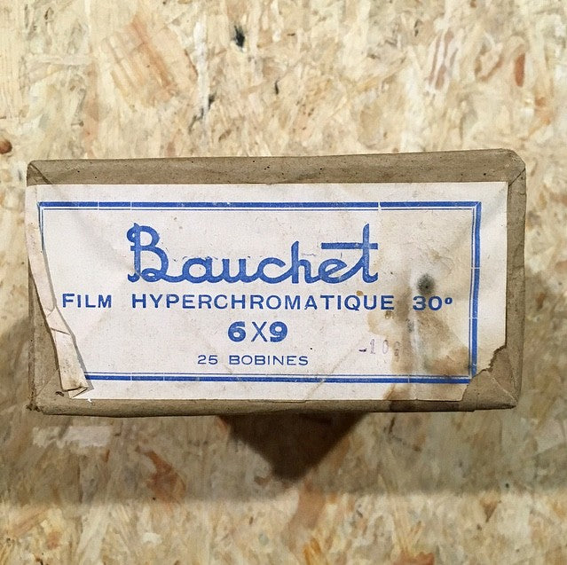 film photo argentique ancien périmée bauchet hyperchromatique 1940 1949 france 120