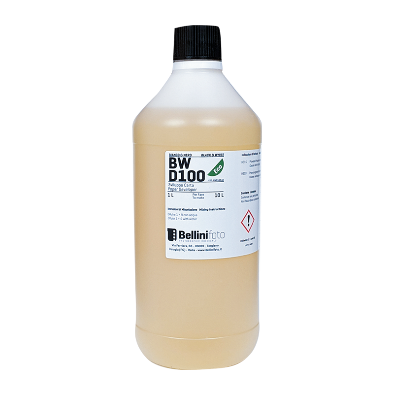 bellini d100 révélateur papier noir et blanc chimie argentique pellicule tirage 5 litres 500ml écologique hq free