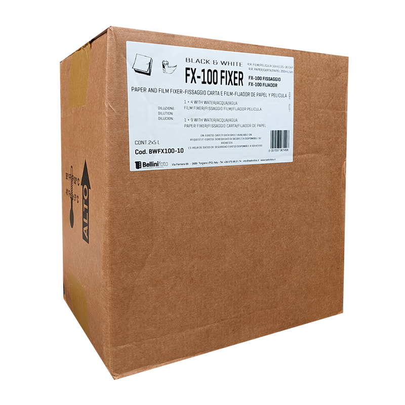 bellini fixateur fx100 fx-100 chimie papier film argentique pellicule 120 135 24x36