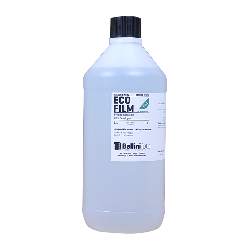 révélateur eco film bellini noir et blanc argentique film pellicule chimie 135 120 1 litre écologique