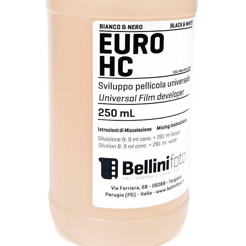 révélateur film bellini noir et blanc argentique film pellicule chimie 135 120 euro hc hc-110 250ml