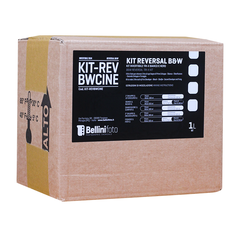 kit bellini bwcine noir et blanc cinéma movie développement super 8 16mm