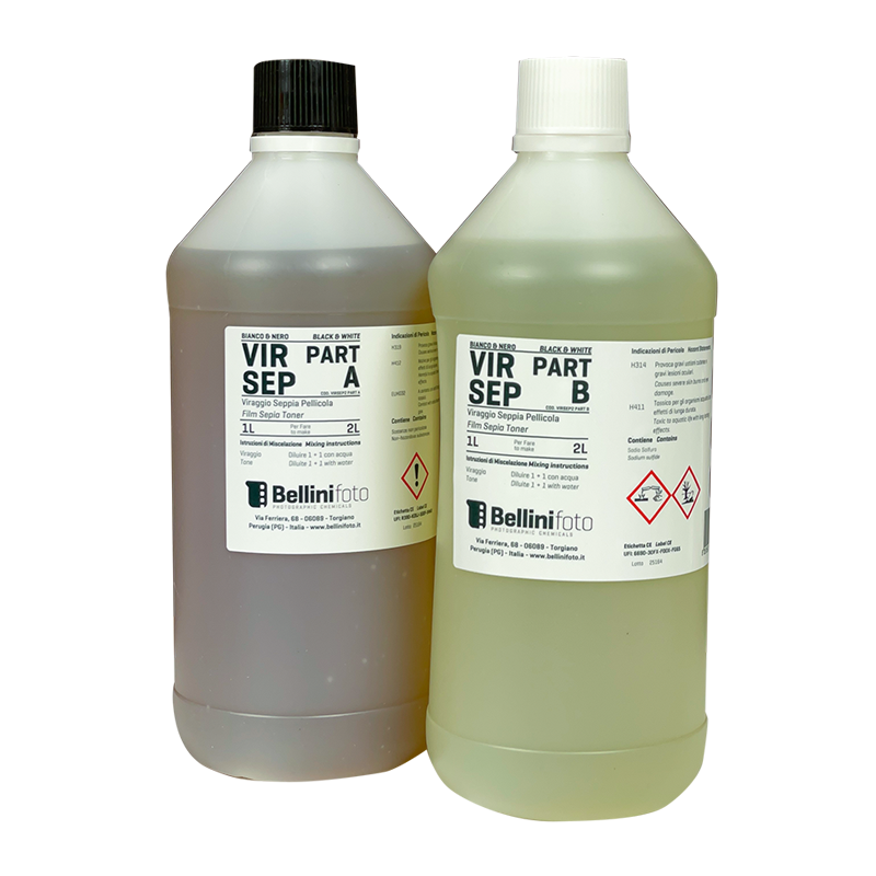 bellini virage vir sep sepia chimie papier tirage argentique photographie tone toner