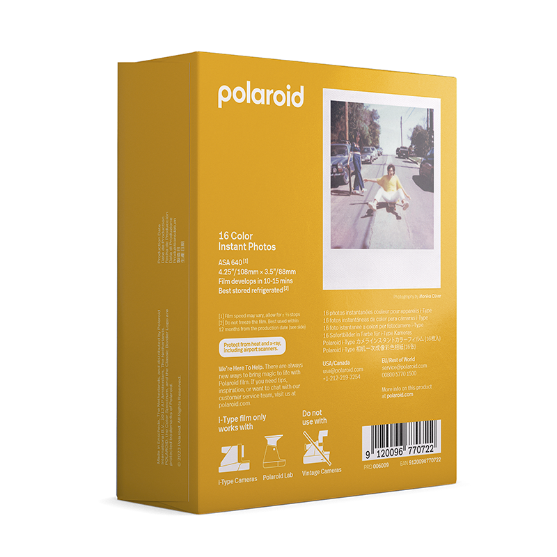 Polaroid i-type i type couleur pellicule instantanée film photographie
