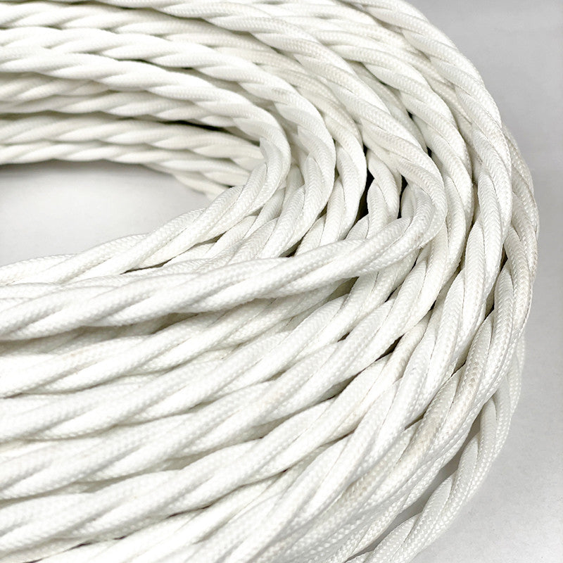 Blanc Torsadé 3 * 1.5mm