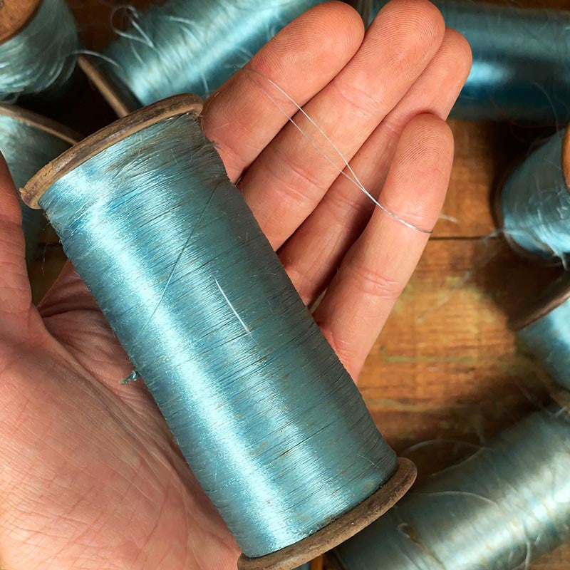 Bobbin Workshop Blue Green 1930