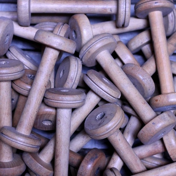 1930s Workshop Beech Spool
