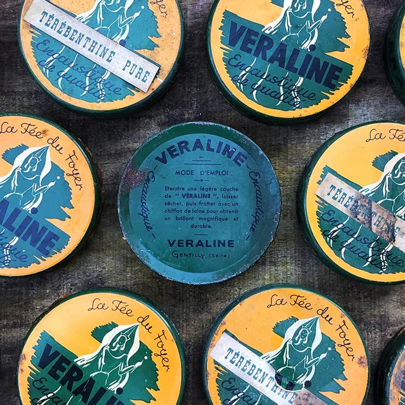 Veraline Wax Box 1930