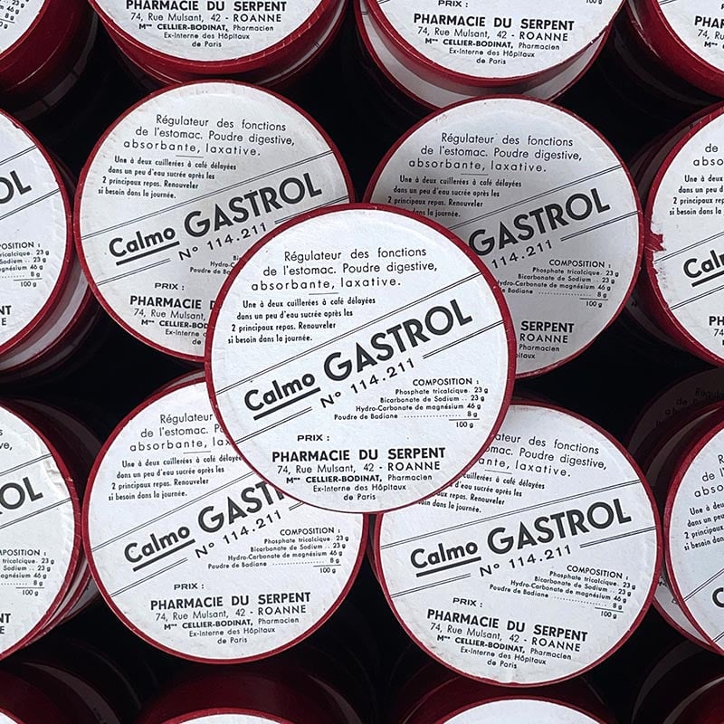 Boite Pharmacie Calmo Gastrol 1930